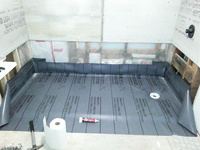 Bathroom Remodel job